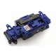 SP COLOR CHASSIS SET(GRAY/BLUE) MDF003GB