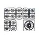 MULTI OFFSET WHEEL SET MDH100G