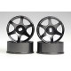 R34 6-SPOKE GUNMETALLIC WHEEL SET MDH200GM
