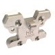 HOT RACING TEAM LOSI MINI LST SILVER ALLOY BULKHEAD PLATE PIN LO