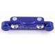 HOT RACING TEAM LOSI MINI LST BLUE ALLOY ARM PIN REAR MOUNT
