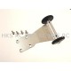 TEAM LOSI MINI LST SILVER ALLOY WHEELIE BAR