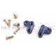 HOT RACING TEAM LOSI MINI LST BLUE ALLOY SERVO MOUNT
