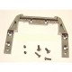 HOT RACING TEAM LOSI MINI LST SILVER ALLOY SERVO AND UPPER DECK