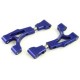 HOT RACING TEAM LOSI MINI LST BLUE ALLOY UPPER ARMS