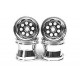 Mini Z MONSTER MAD FORCE CHROME WHEEL MMH01CM