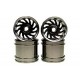 Mini Z MONSTER ALLOY DEEP WHEEL SET MMH20GM