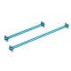 3 RACING TEAM LOSI MINI LST BLUE ALLOY CENTER AXLE