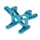 3 RACING TEAM LOSI MINI LST BLUE ALLOY SHOCK TOWER