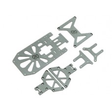 3 RACING TEAM LOSI MINI LST SSG GRAPHITE CHASSIS SET