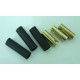 MT-00285 INFINITE 3.5mm Gold Connector & Shrink Tube (3pcs/set)