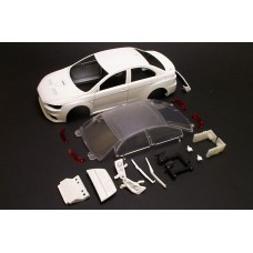 Kyosho Mini Z White Mitsubishi Lancer Evolution MZN94