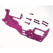 GPM HPI RS4 NITRO MT PURPLE ALLOY UPPER CHASSIS