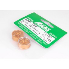 Mini-Z Wheel 2WD (N) +1.5mm offset Di. (Gold) OP8-129