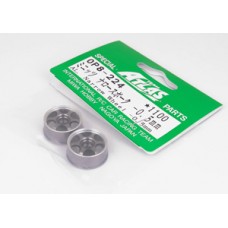 Mini-Z Wheel 2WD (N) -0.5mm offset Sp. (Chrome) OP8-224