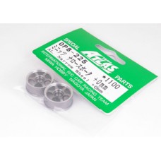 Mini-Z Wheel 2WD (N) 0.0mm offset (Chrome) OP8-225