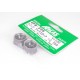 Mini-Z Wheel 2WD (W) +2.5mm offset Sp. (Chrome) OP8-239