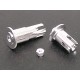 3 RACING RC18T RC18MT RC18B SILVER ALLOY BALL DIFF. TUBE