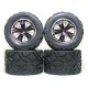 3 RACING 40 SERIES PURPLE COLOR WHEEL & TIRES SET
