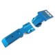 HOT RACING TRAXXAS REVO BLUE ALLOY FRONT SKID PLATE