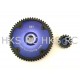 HPI NITRO BAJA 5B Blue Hub HD 58T 16T gear set SBJA45816