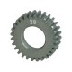 SC-37/0628 Hardern Aluminum 2nd Gear 28T For AMR Scud 09R