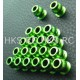 HOT RACING AXIAL AX10 Green Anodized Alum Ball (20)
