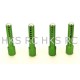 HOT RACING AXIAL AX10 Hollow Li wt Alum.Green Body post