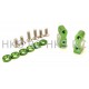 HOT RACING AXIAL AX10 Green Aluminum axle case