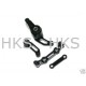 HOT RACING TEAM ASSOCIATED SC10 Black Alum Steering Servo Saver