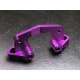 SERPENT 710 PURPLE ALLOY REAR UPPER SUSPENSION MOUNT SE710-020