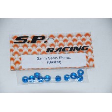 Aluminium 3MM Servo Shims (Blue color) SP-SSBU