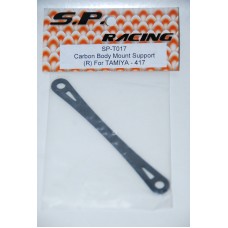 416 417 REAR CARBON BODY MOUNT SUPPORT SP-T017