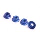 Aluminum Lock Nut 4mm (BLUE) SPR025-NUBL