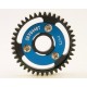 HOT RACING TRAXXAS REVO BLUE STEEL 40T MANI DRIVE GEAR