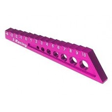 Pink Chassis Droop Gauge -3.5 to 9.5mm ST-004/5/PK