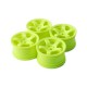 Sweep Minis Wheels only, 5 Spoke Type-A Yellow (4) SW0011