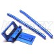 INTEGY TRAXXAS JATO BLUE ALLOY FRONT BUMPER