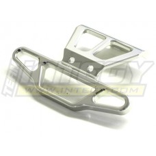 INTEGY TEAM LOSI MINI LST SILVER ALLOY FRONT BUMPER