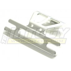 INTEGY TEAM LOSI MINI LST SILVER ALLOY REAR BUMPER