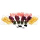 HPI NITRO HELLFIRE PURPLE ALLOY MSR7 SHOCK SET