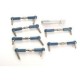 TEAM ASSOCIATED RC18T TITANIUM TIE ROD SET W/BALL ENDS