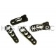 HOT RACING TAMIYA CR01 Black shock Rocker Arms