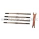 TEAM LOSI LST TRUCK TITANIUM COMPLETE TIE ROD SET