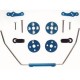 GPM TRAXXAS T MAXX 2.5 BLUE ALLOY UNIVERSAL BAR KIT