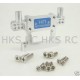 TRAXXAS Nitro Rustler Stampede Alum. Re Bulkhead TN1032