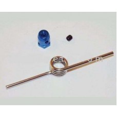 Blue exhaust mount w/wire