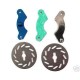 HOT RACING TRAXXAS REVO TITANIUM TWIN TWISTER BRAKE BLUE