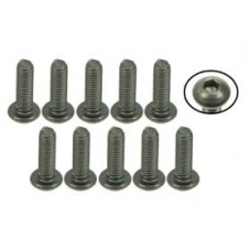 M3 x 10 Titanium Button Head Hex Socket Machine TS-BSM310M