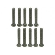 M3 x 20 Titanium Button Head Hex Socket - Machine TS-BSM320M